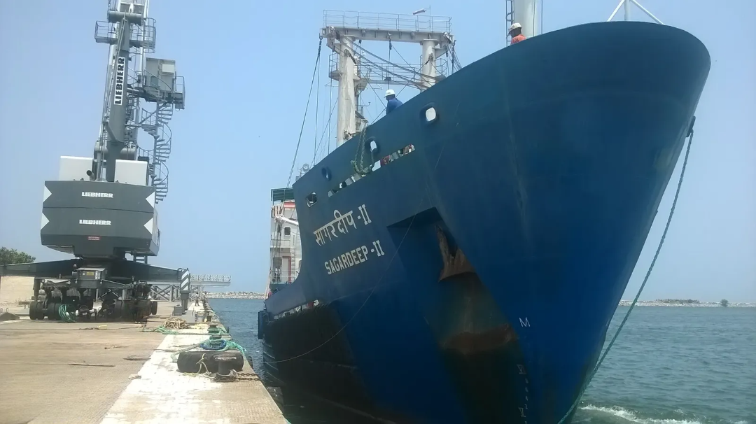 Offshore platform supply operation